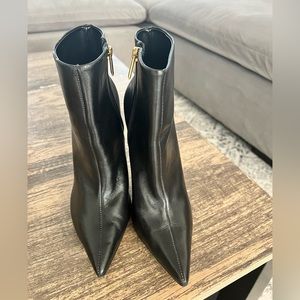 Pointed toe booties